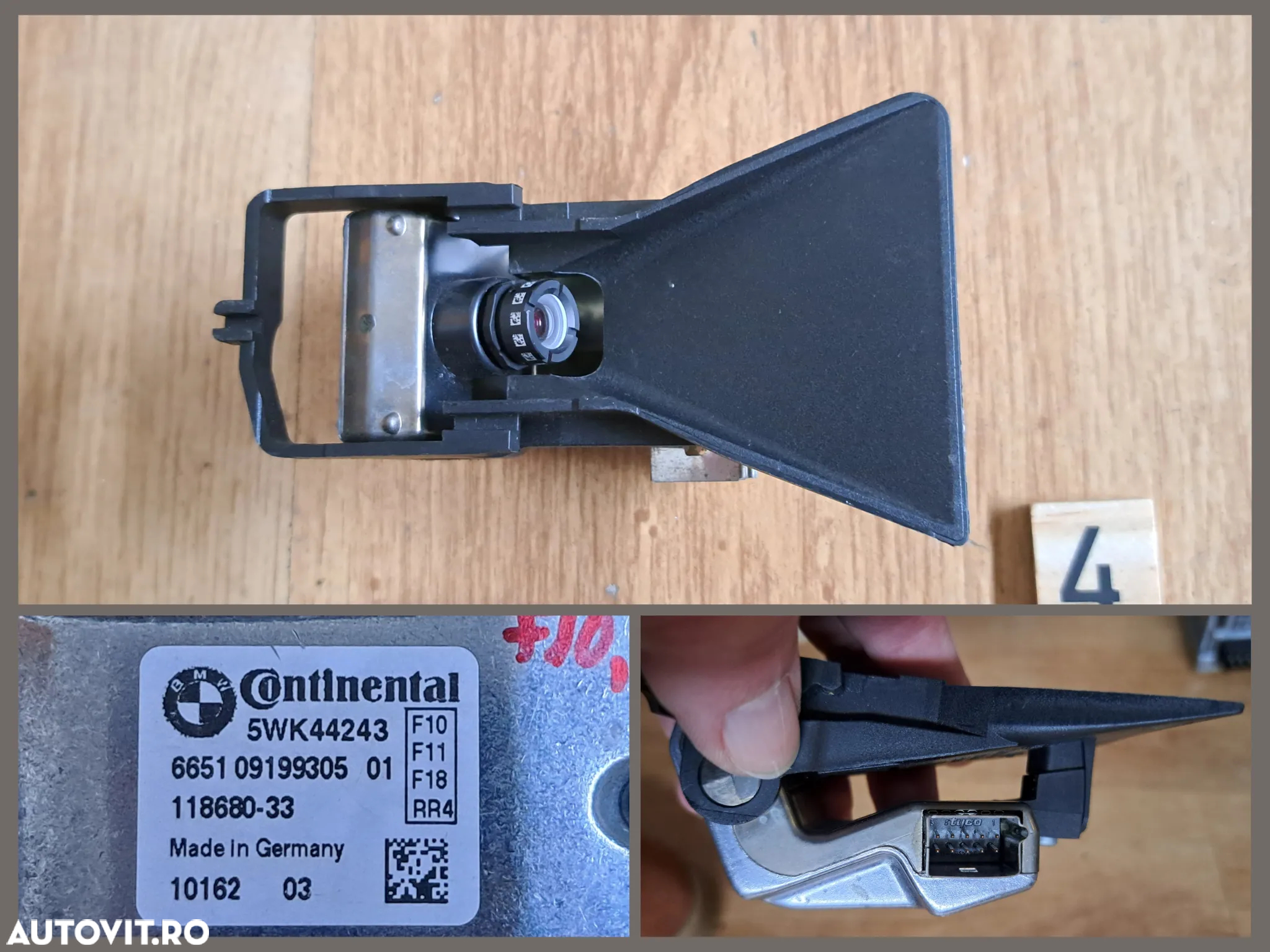 Unitate modul navigatie mare CIC Amplificator audio Modul bluetooth Modul camera Kafas parbriz original BMW - 7