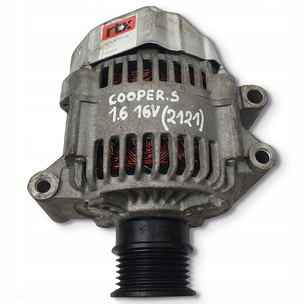 ALTERNATOR Mini Cooper S 1.6 16v RTX 110121121 - 2