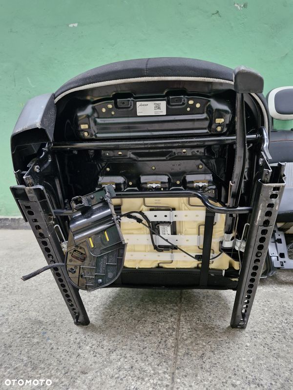 renault twingo iii 3 lift fotel lewy prawy przód kanapa komplet eu półskóra - 11