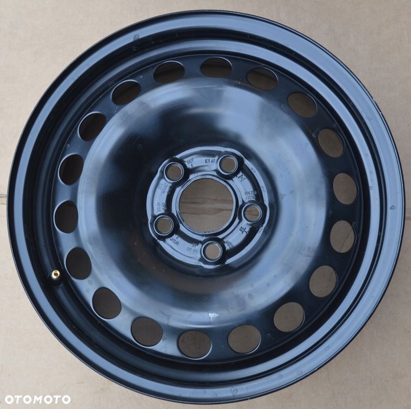 FELGA STALOWA OEM VW SKODA SEAT 5x100 5,5J15 ET 40 x1szt F-502 - 8