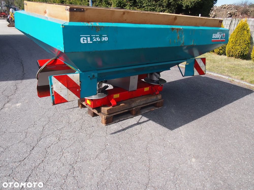 Rozsiewacz do nawozu i wapna SULKY DPX GL2000 - 6