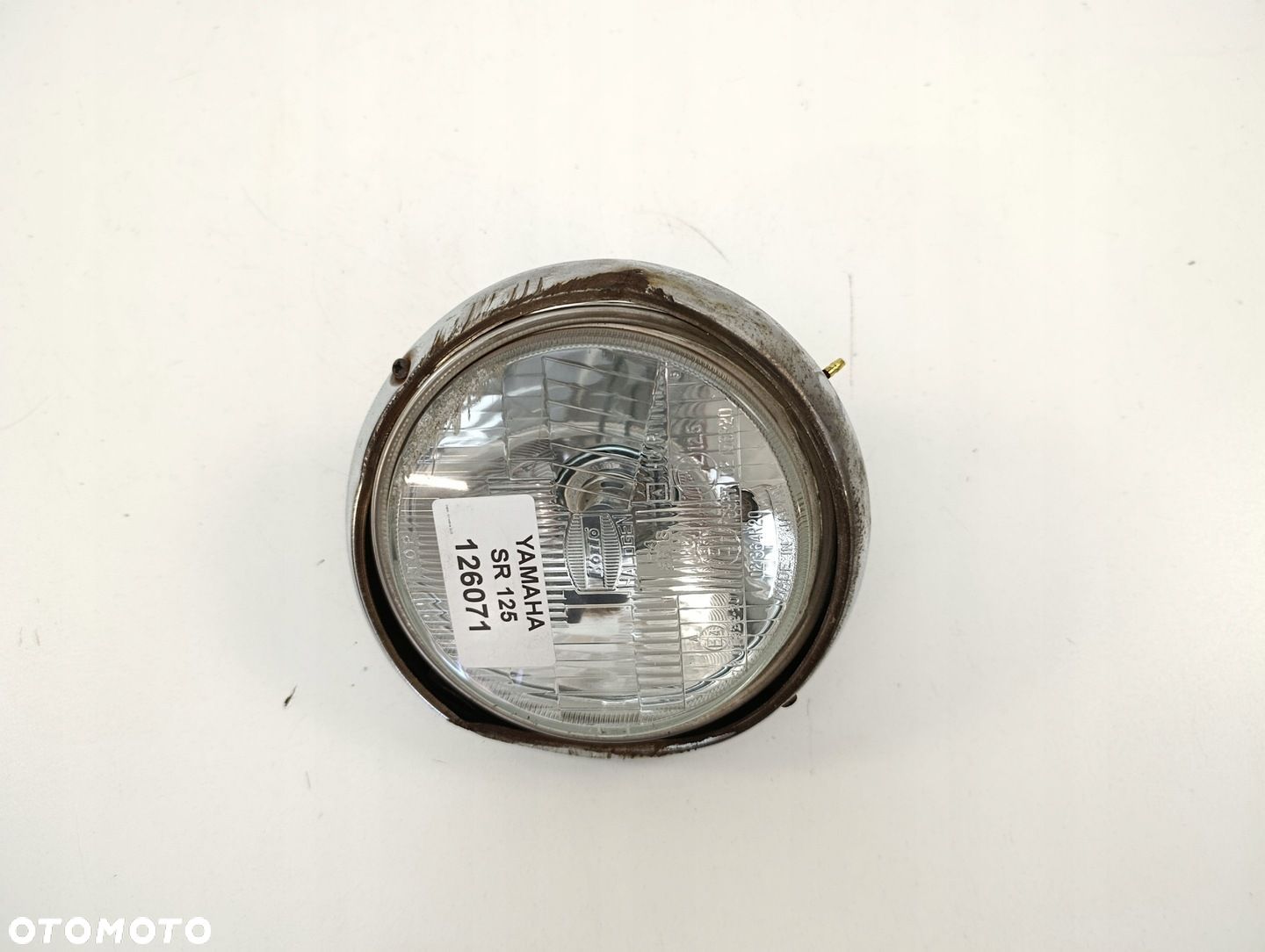YAMAHA SR 125 REFLEKTOR LAMPA PRZÓD - 1