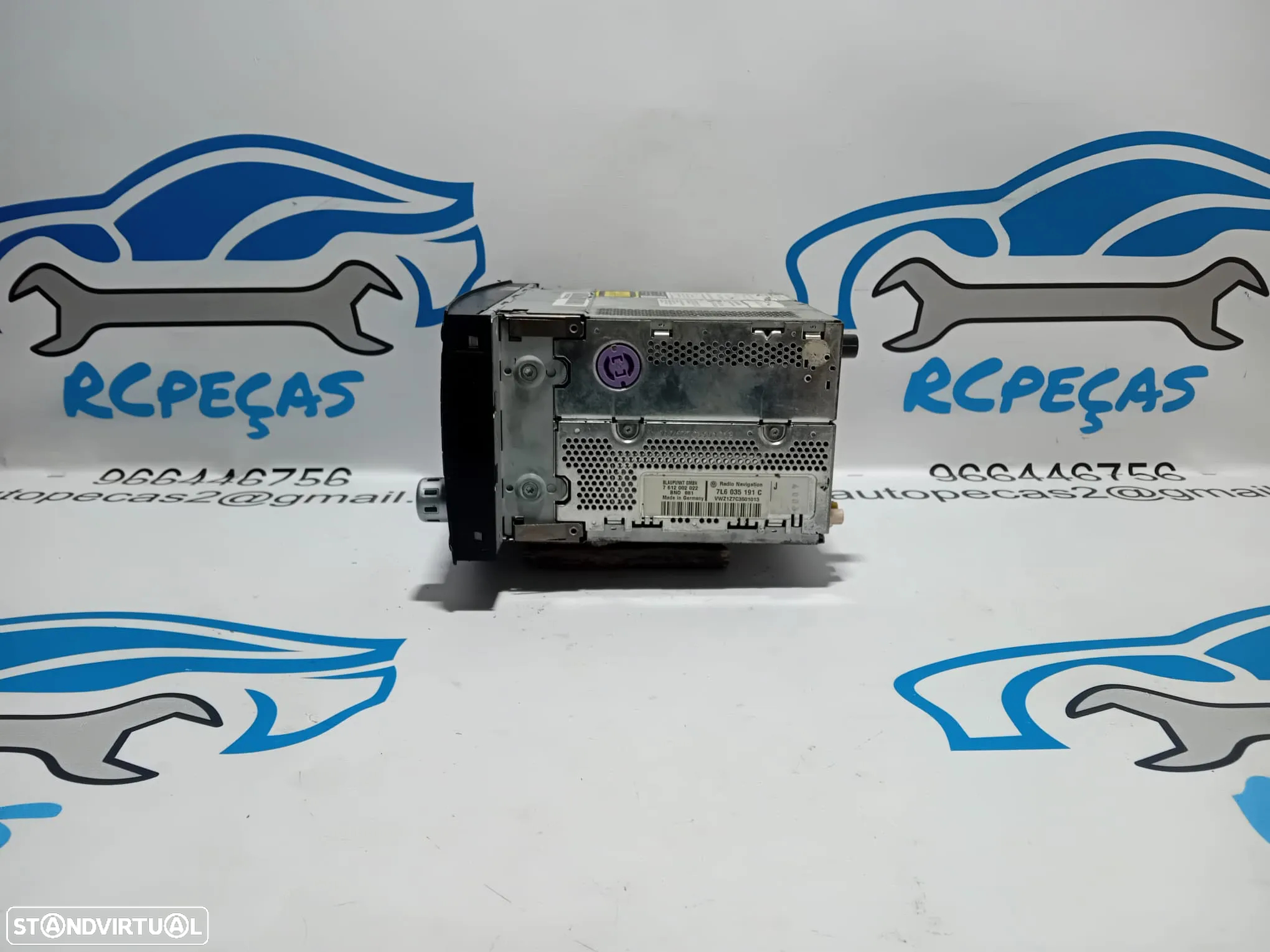 Radio CD GPS Original VW VOLKSWAGEN TOUAREG 7L - 4