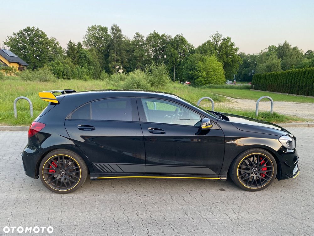 Mercedes-Benz Klasa A AMG 45 4Matic AMG Speedshift 7G-DCT Yellow Night Edition - 9