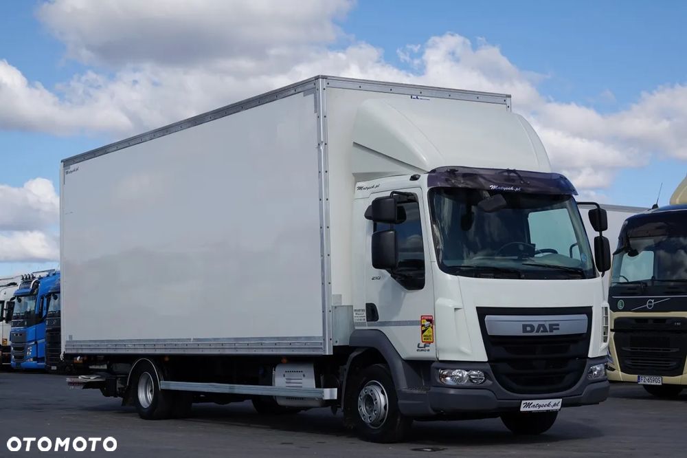DAF LF 210 / KONTENER - 7 M / SOLÓWKA / WINDA DHOLLANDIA / EURO 6 - 6