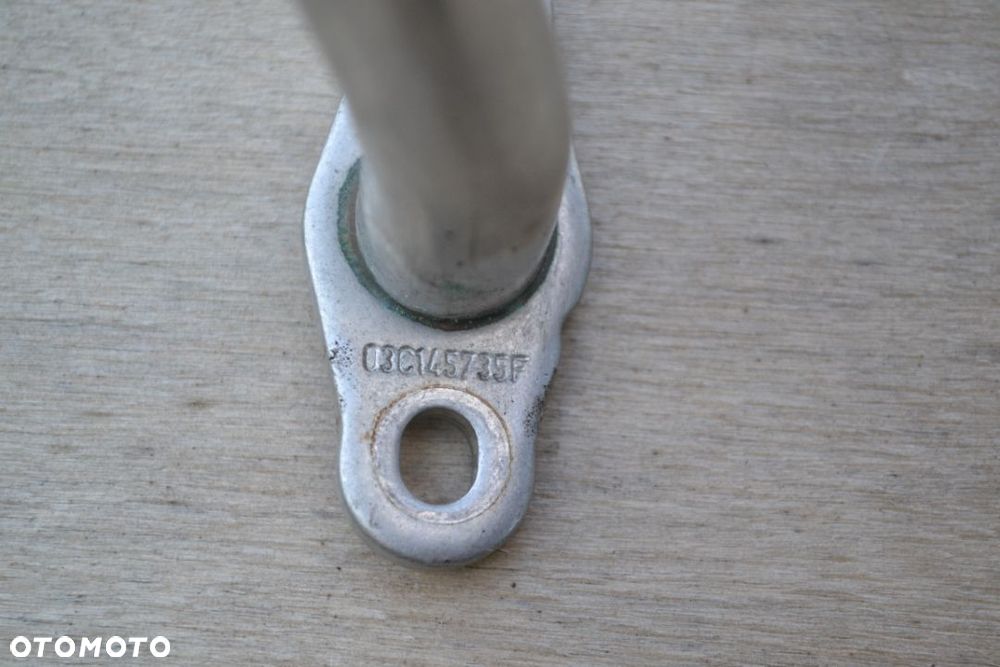 VW AUDI SEAT SKODA 1,4 TSI RURKA PRZEWÓD OLEJOWY SMAROWANIA 03C145735F - 3