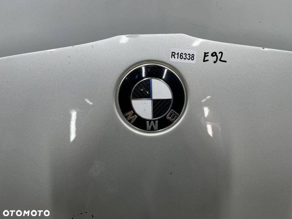 Maska BMW 3 E92 E93 10-13r. Lift pokrywa silnika 9231859 354/7 Titansliber Metallic - 5