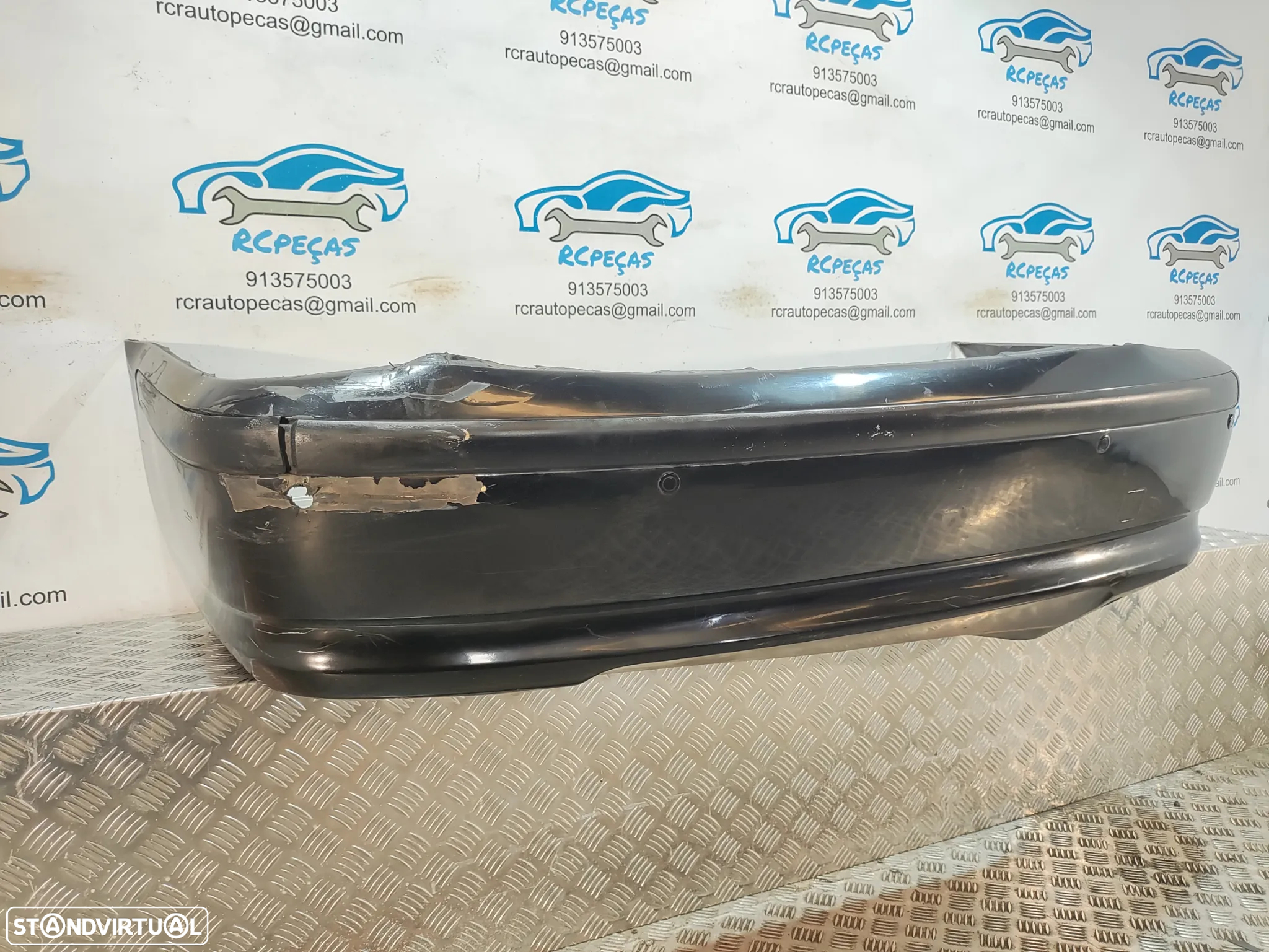 PARACHOQUES TRASEIRO TRÁS ORIGINAL BMW SERIE 3 E46 SEDAN CARRO FASE II 2 51127030587 7030587 SENSORES PARA-CHOQUES PARA CHOQUES - 3
