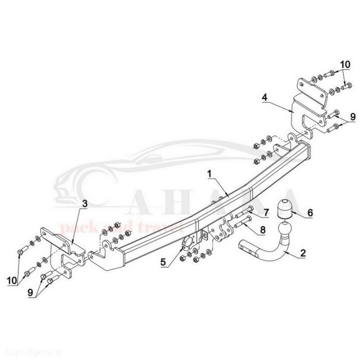 Hak Holowniczy Odkręcany Do Hyundai I20 Ii Hatchback 2014-2020 - 4