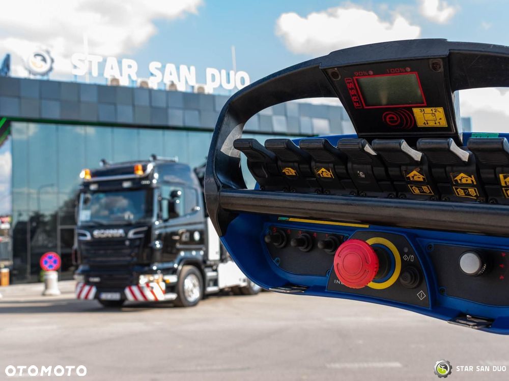 Scania R480 6x4 FASSI F660RA.2.26 HE-DYNAMIC HDS Żuraw Fly Jib Siodło - 23