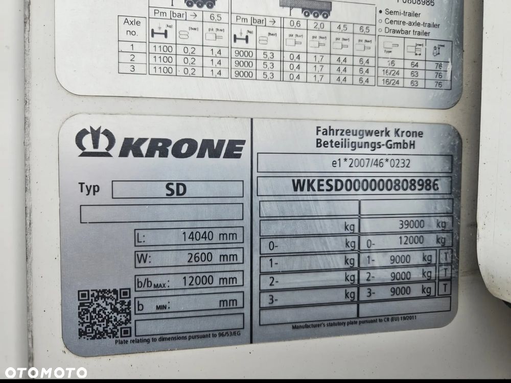 Krone SD CoolLiner - 18