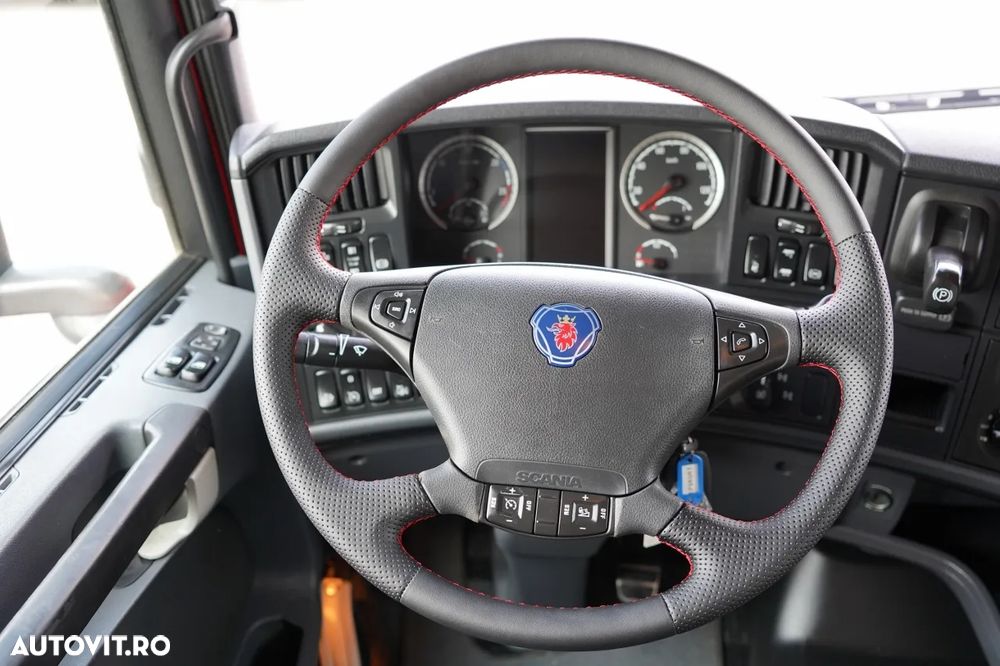 Scania R 580 / V8 / 6x4 / MTA: 150.000 KG / RETARDER / I-PARK COOL / ADR COMPLET / TRACTOR CU 3 AXE / IMPORTAT - 26