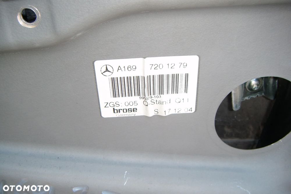 mercedes a klasa w169 3d mechanizm drzwi prawych z silnikiem - 2
