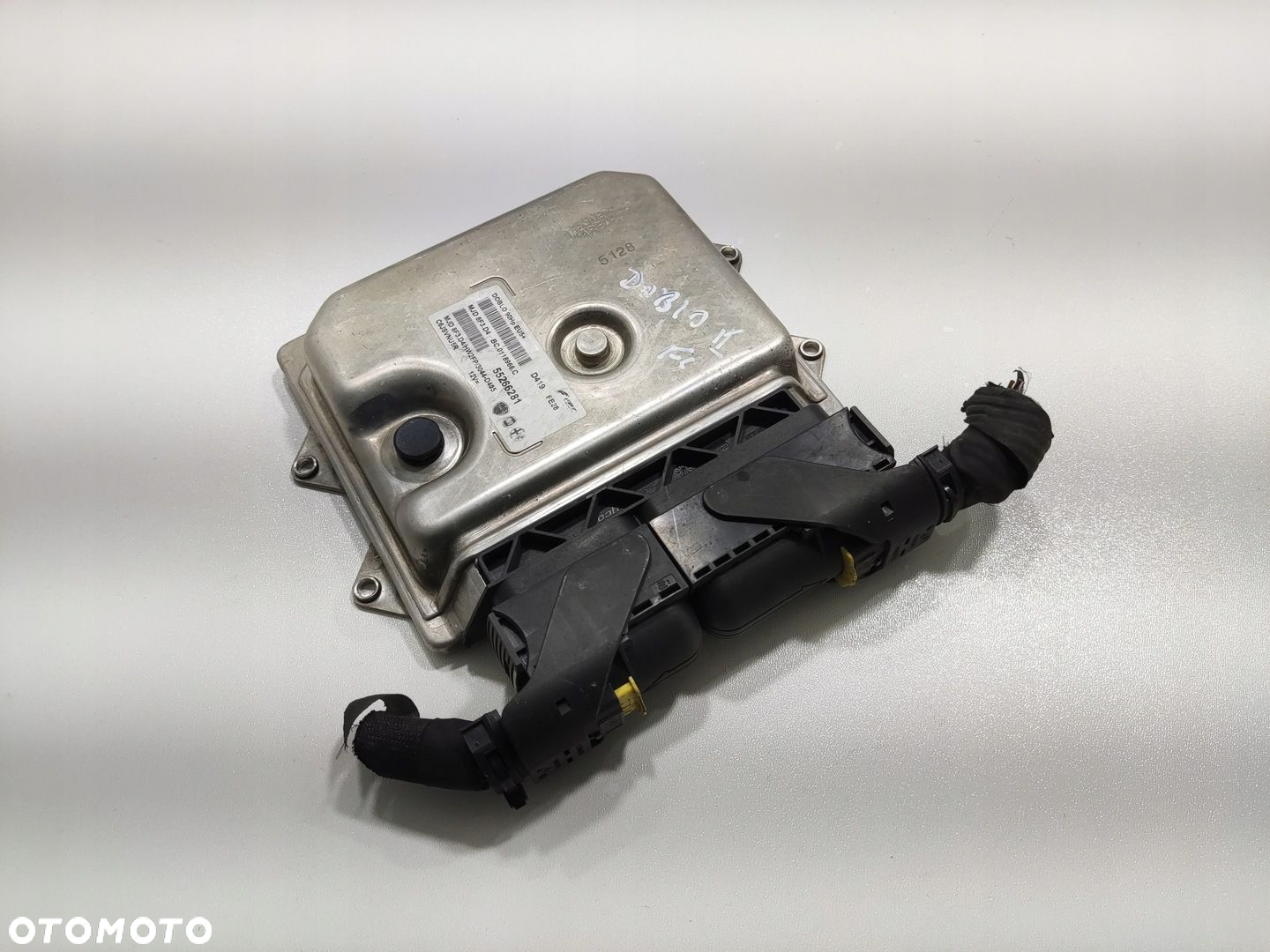 KOMPUTER STEROWNIK SILNIKA FIAT DOBLO II 1.3 M-JET MULTIJET 552662281 15-19 - 2