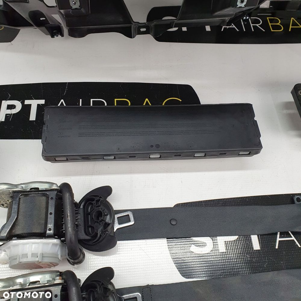 VW TIGUAN 2 II DESKA ROZDZIELCZA KONSOLA KOKPIT PULPIT PODUSZKI AIRBAG AIR BAG PASY KIT SET - 12