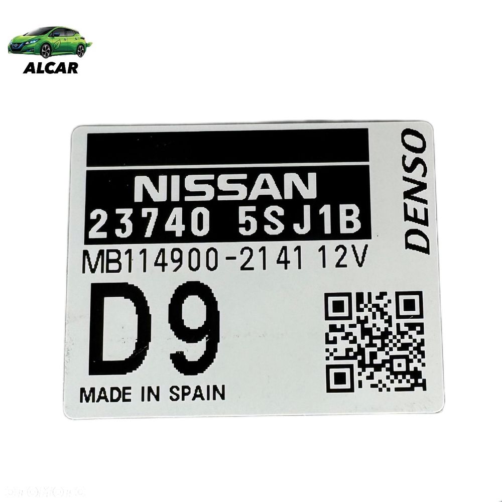 STEROWNIK SILNIKA NISSAN LEAF ZE1 2 II 23740 5SJ1B - 3