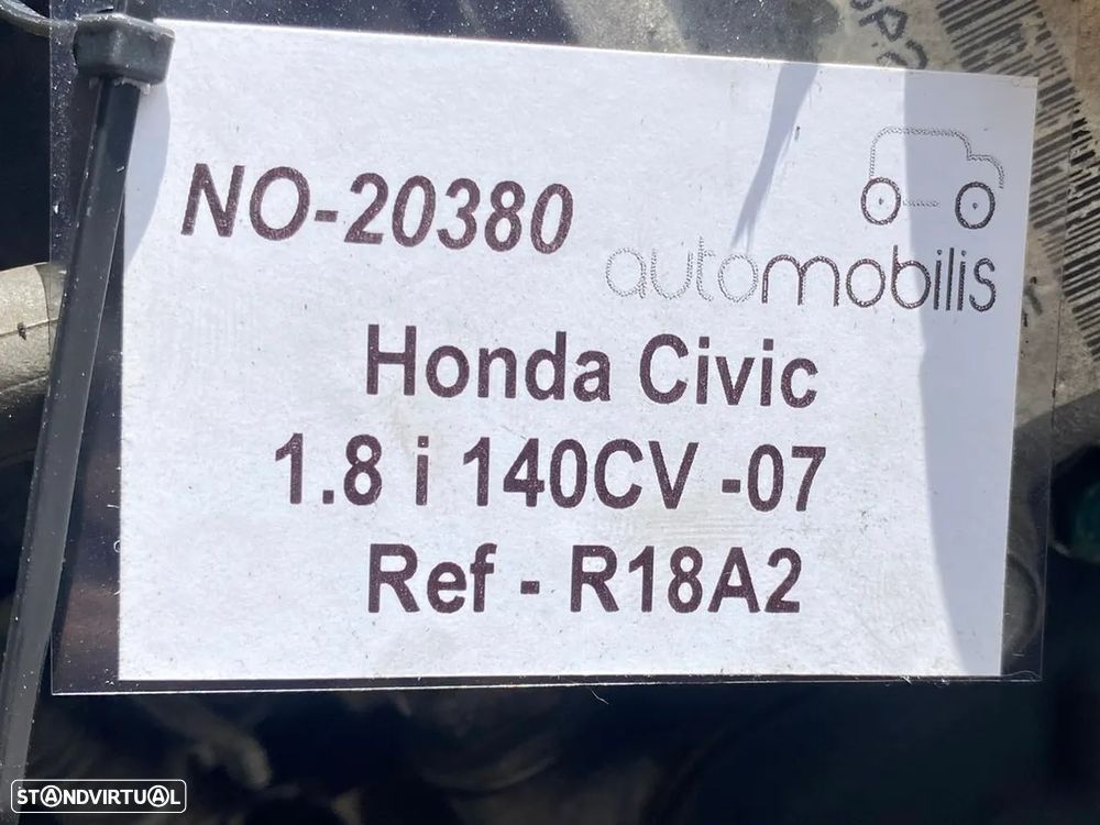 Motor HONDA JAZZ II (GD_, GE3, GE2) 1.2 i-DSI Ref - L12A1 NO. 20377 - 6