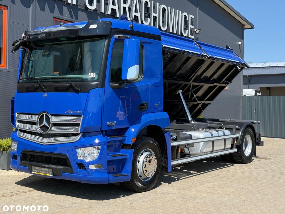 Mercedes-Benz Antos Actros Arocs 1843 // Wywrotka 3 - stronna // Klimatyzacja // Hak do przyczepy // Plandeka osłaniająca ładunek // Blokada mostu // Euro 6 - 6