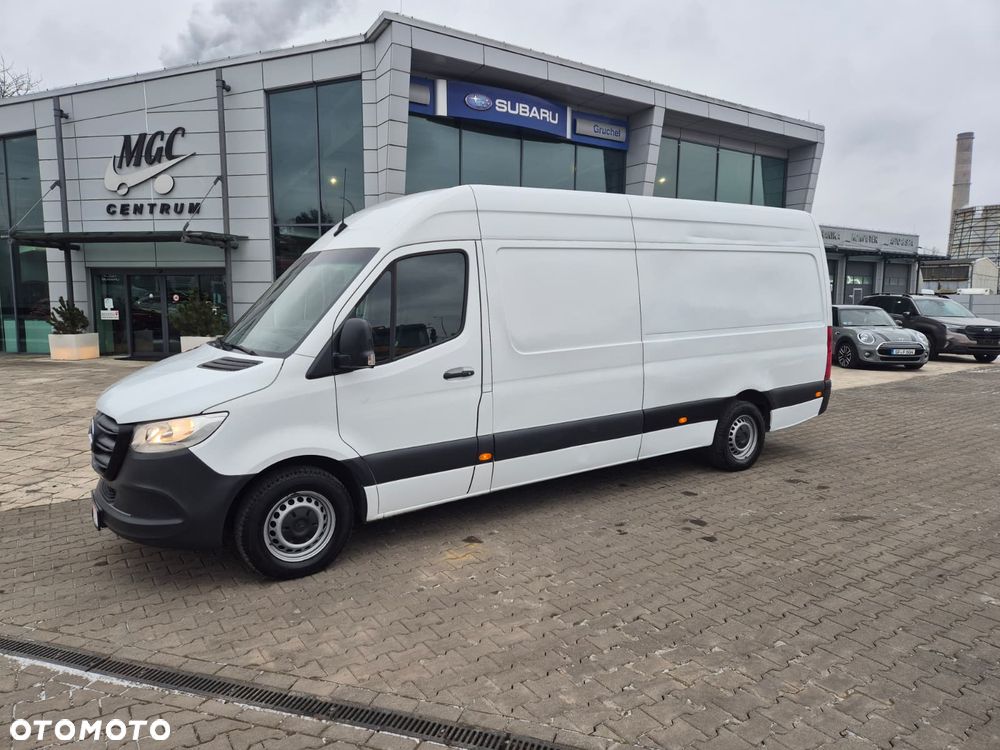 Mercedes-Benz Sprinter Maxi Long - FURGON / BLASZAK / IZOTERMA / OCIEPLONY / OGRZEWANIE NA PAKĘ / SERWISOWANY W ASO / NOWA SKRZYNIA BIEGÓW / ORYG. PRZEBIEG / BRAK RDZY - 12