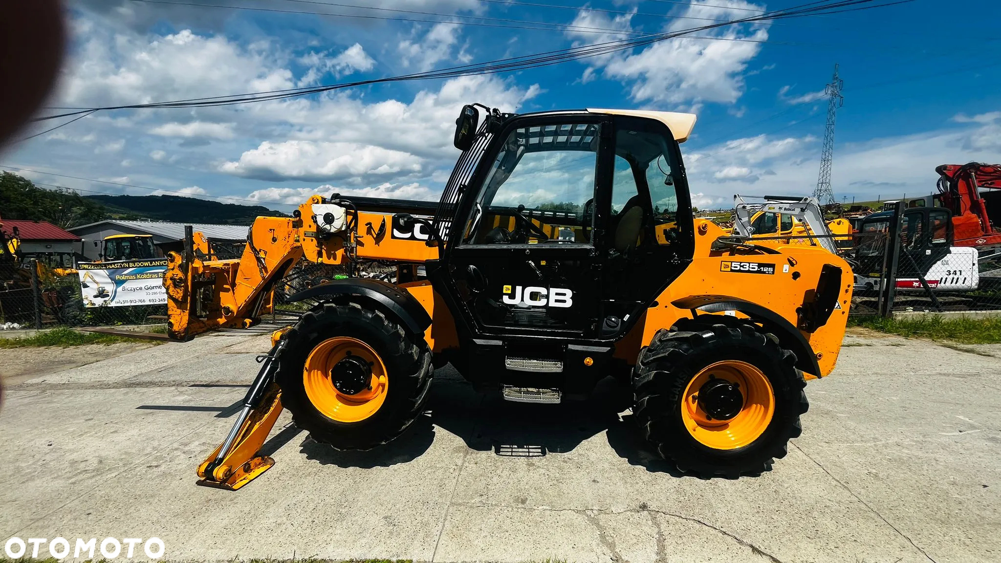 JCB 535-125, ŁADOWARKA TELESKOPOWA JCB 535-125** FINANSOWANIE** ZAMIANA** LEASING** KREDYT** - 2
