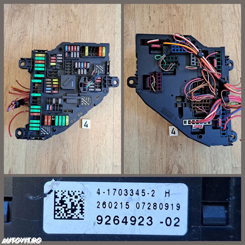 Tablou sigurante fata modul confort cutie sigurante spate BMW Seria 1 2 3 4 5 6 7 X5 X6 F Mercedes w211 - 5