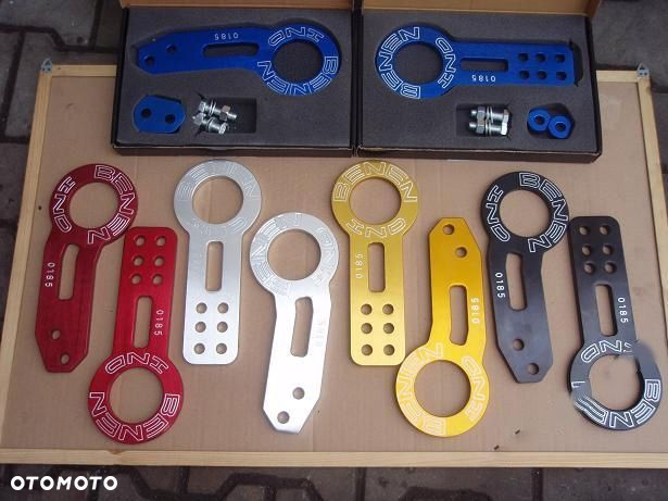 Tow Hook ala BENEN hak / przod + tył rozne kolory - 3