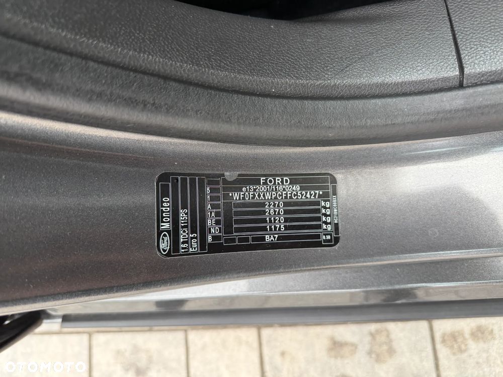 Ford Mondeo 1.6 TDCi Ambiente - 28