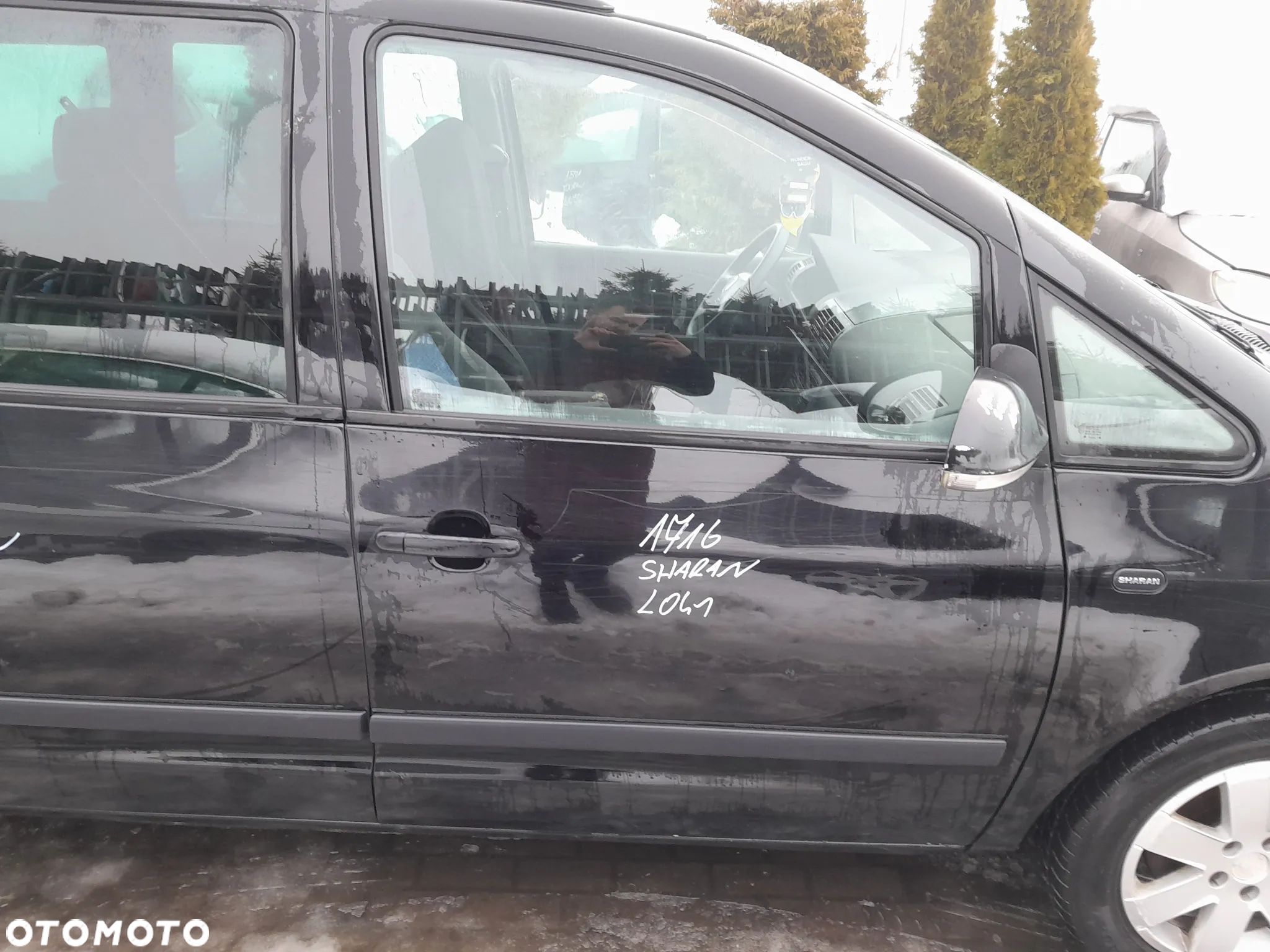 VW SHARAN DRZWI PRAWE PRZEDNIE PRAWY PRZÓD - 1