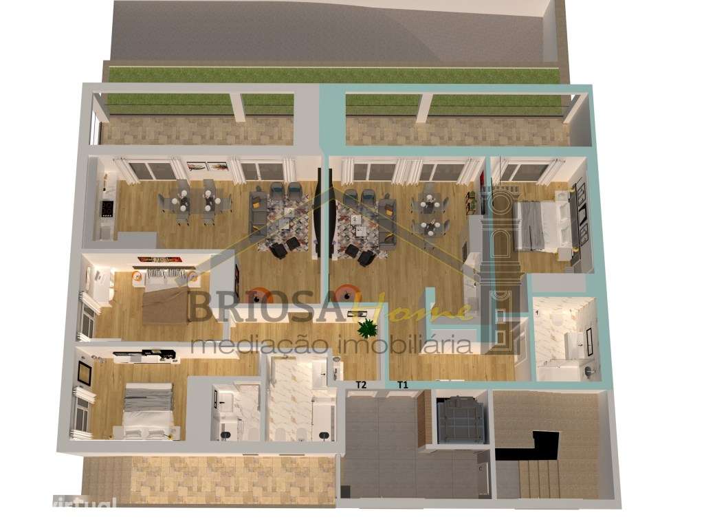 Apartamento T2 em Santo António dos Olivais - Grande imagem: 2/3