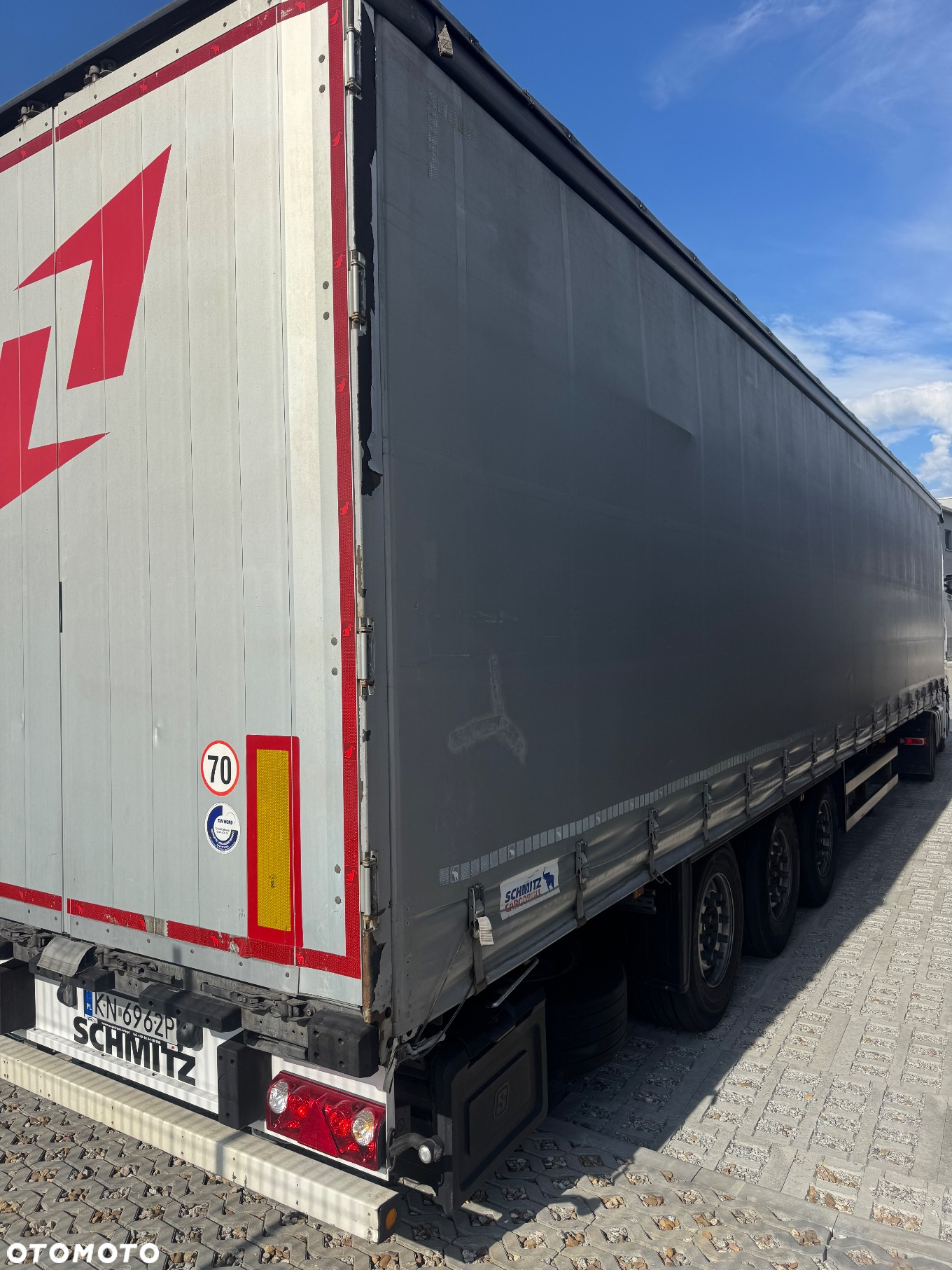 Schmitz Cargobull STANDART OŚ podnoszona sprawna opony 100%  alu deski - 5