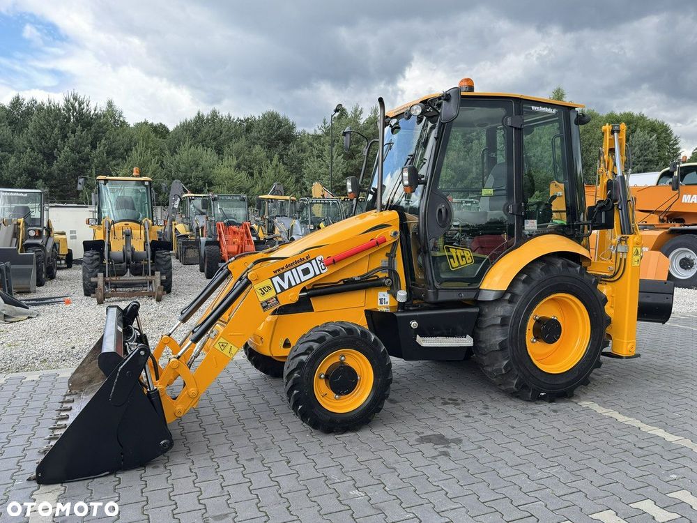 JCB MIDI CX Szybkozłącze Nowe Opony bez luzów i wycieków Super Stan - 9