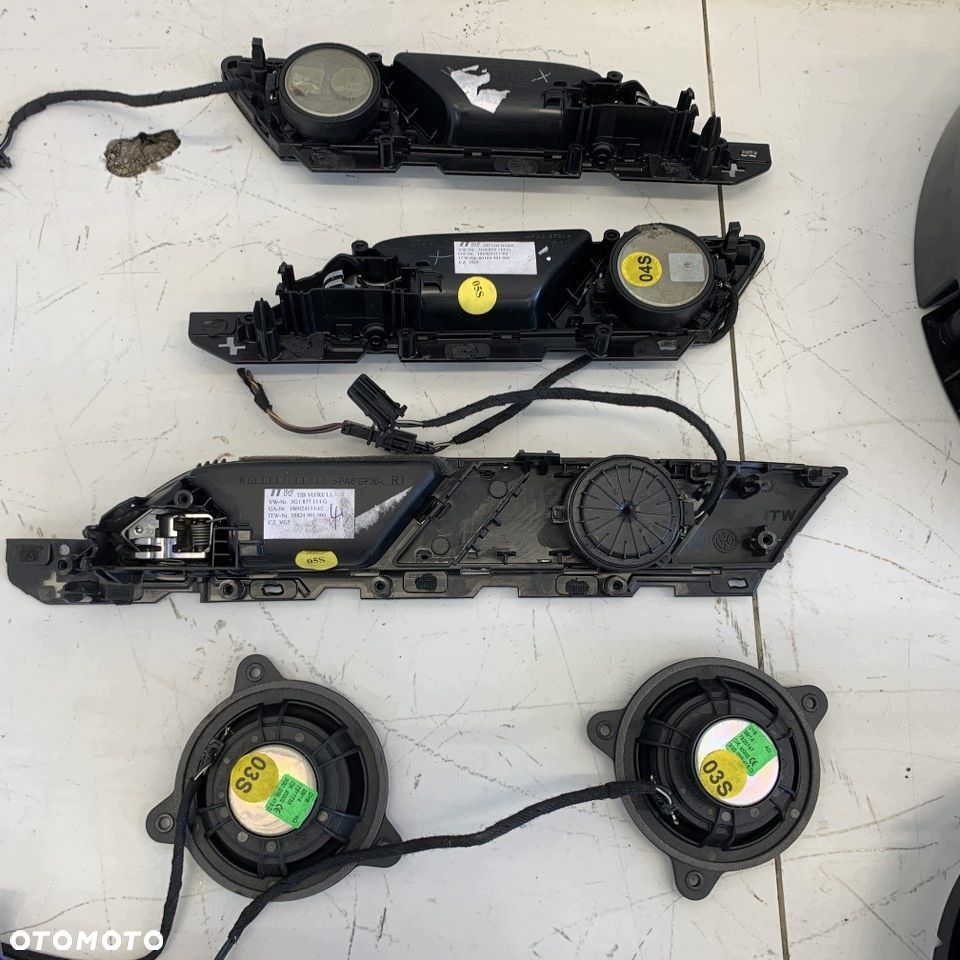 Głośniki Dynaudio Wzmacniacz Subwoofer Nagłośnienie Vw Passat B8 3G 15R - 11