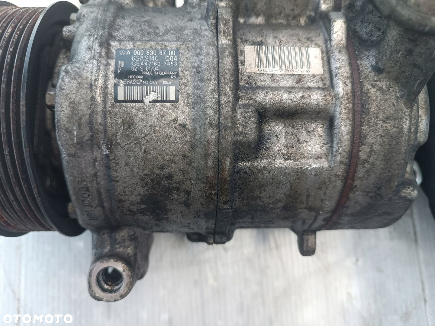MERCEDES C205 W205 KOMPRESOR SPRĘŻARKA KLIMATYZACJI A0008308700 - 5