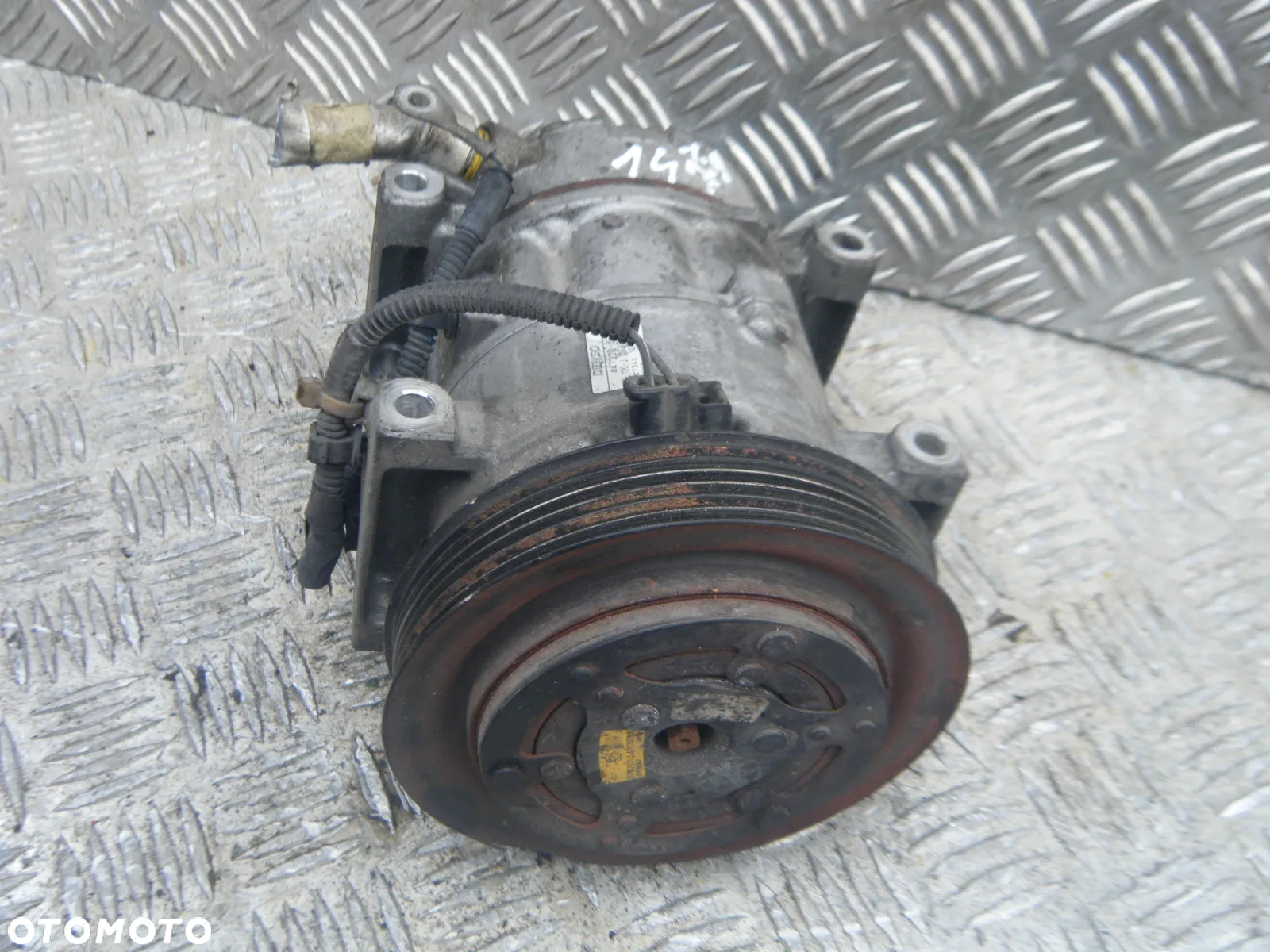 ALFA ROMEO 147 FIAT BRAVO II 07-10 1.9 JTD SPRĘŻARKA KLIMATYZACJI 447220-8645 =RADOM = RADOM - 2