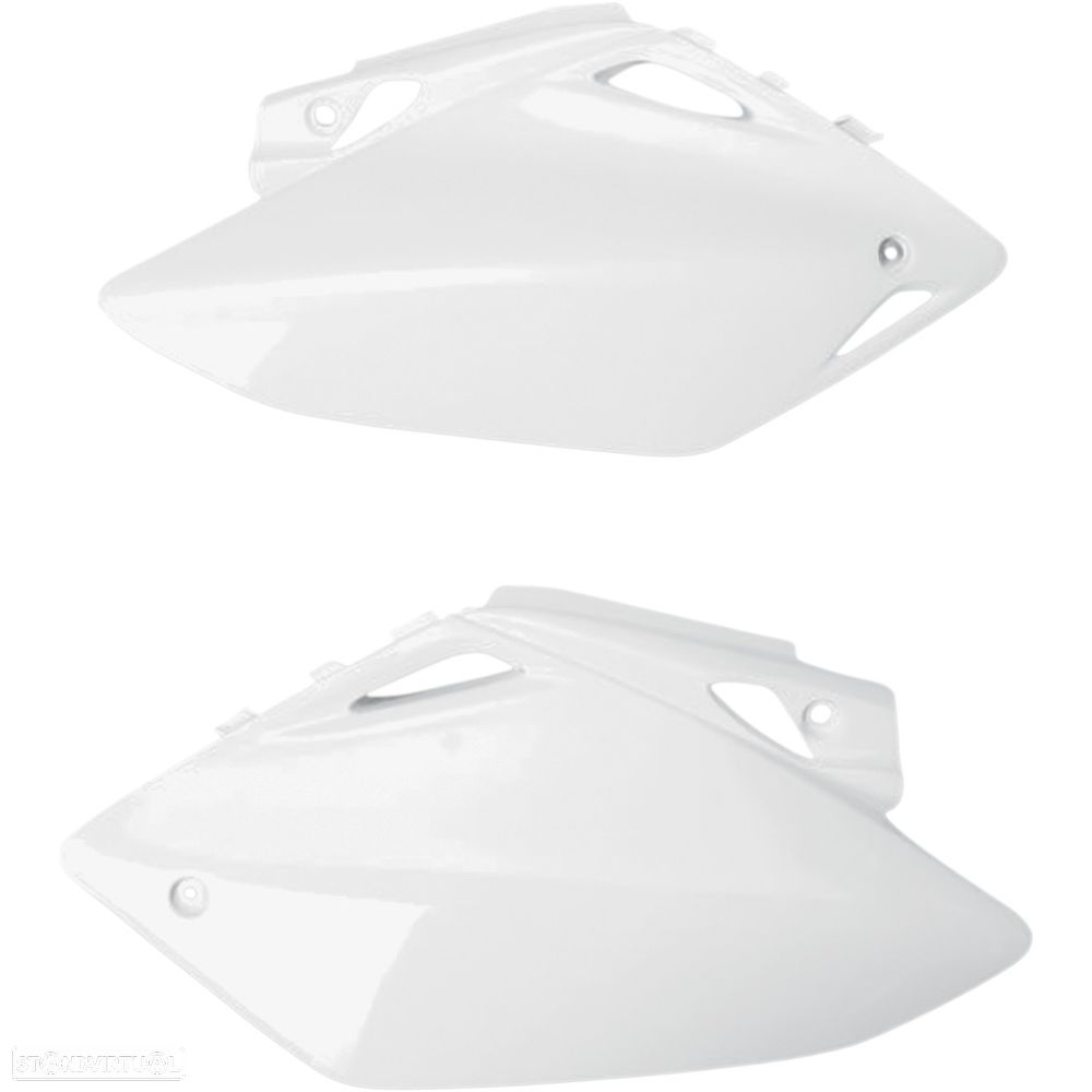 paineis laterais traseiros ufo branco honda crf 450 - 1