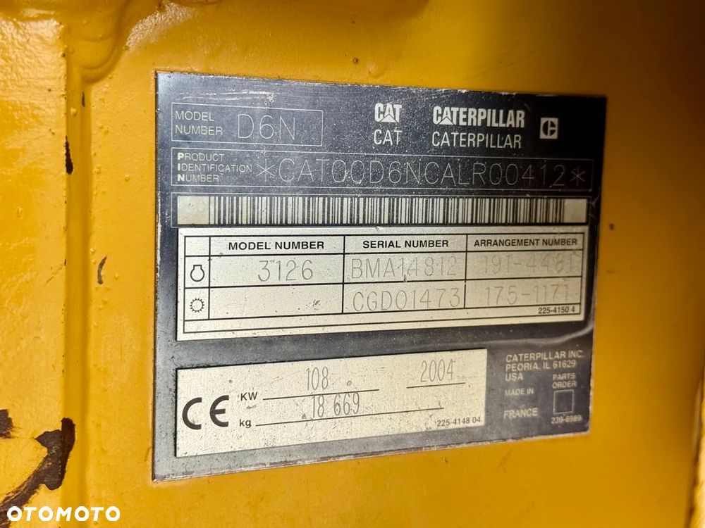 Caterpillar D6N LGP - 6