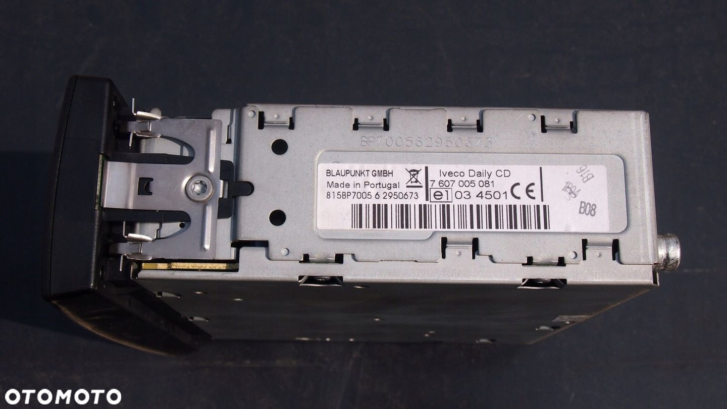 Radio CD Iveco Ducato 06-11 Blaupunkt Kod Oryg. - 7