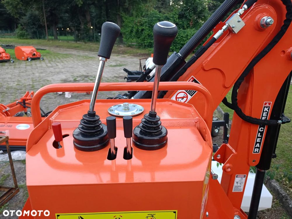 Koparka do ciągnika z własną pompą hydrauliczną BHMS225 + przesuw Mikrus Troll GEOGRASS Raty Transport - 7