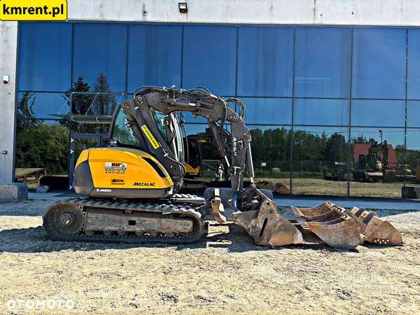 Mecalac 8 MCR MINI-KOPARKA 2016R. | JCB 8055 8080 KUBOTA KX KOMATSU PC88