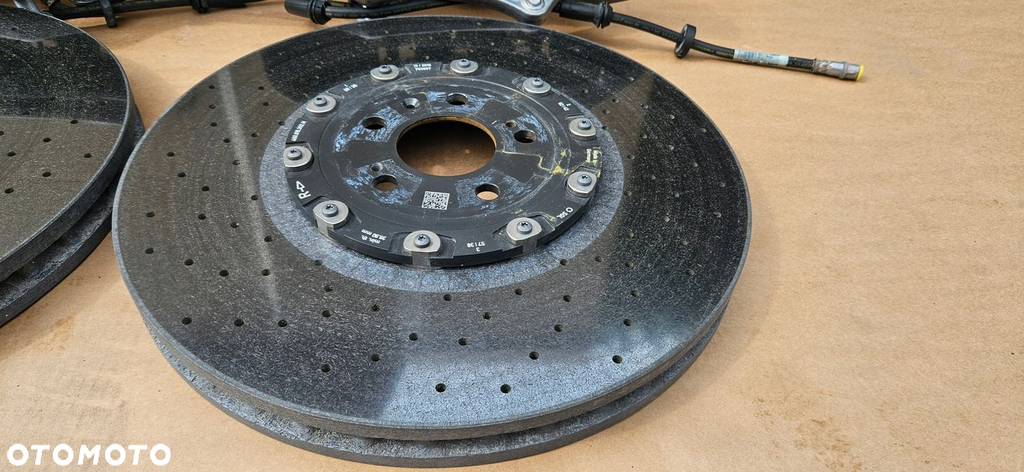AUDI S6 RS6 S7 RS7 C7 4G HAMULCE CERAMICZNE CERAMIKA TARCZE ZACISKI KLOCKI - 6