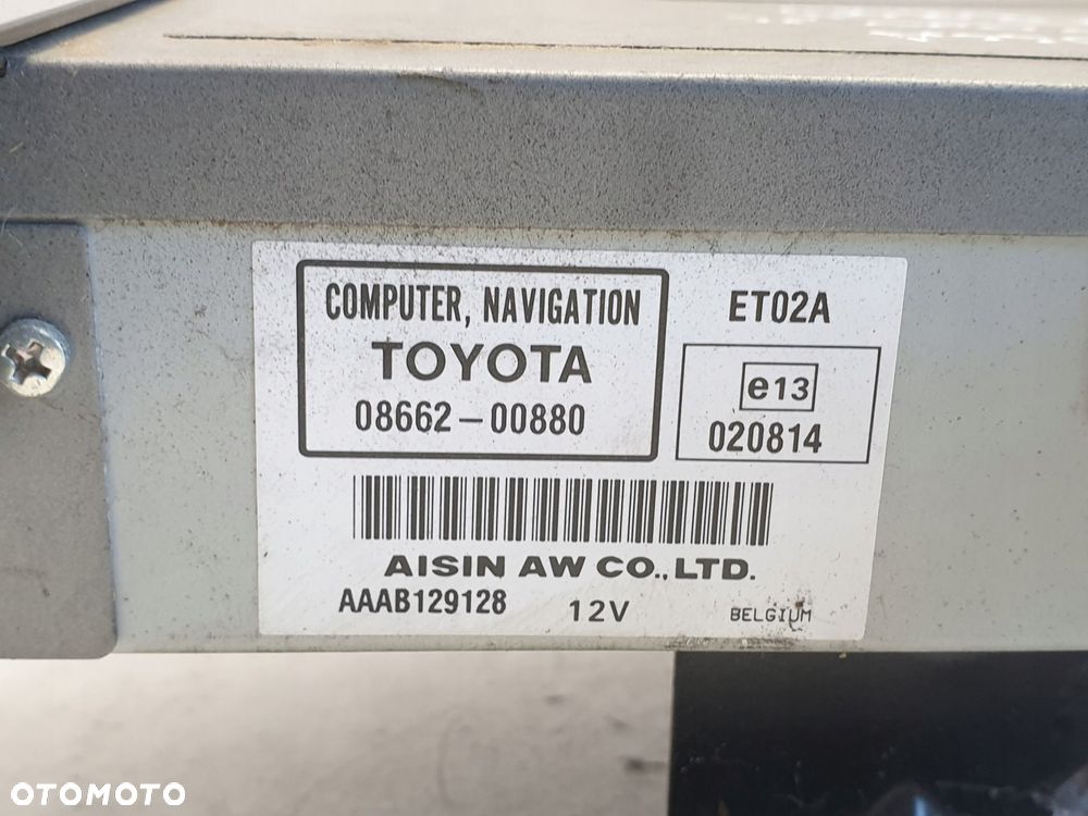 Corolla Verso II CZYTNIK NAWIGACJI 08662-00880 - 5
