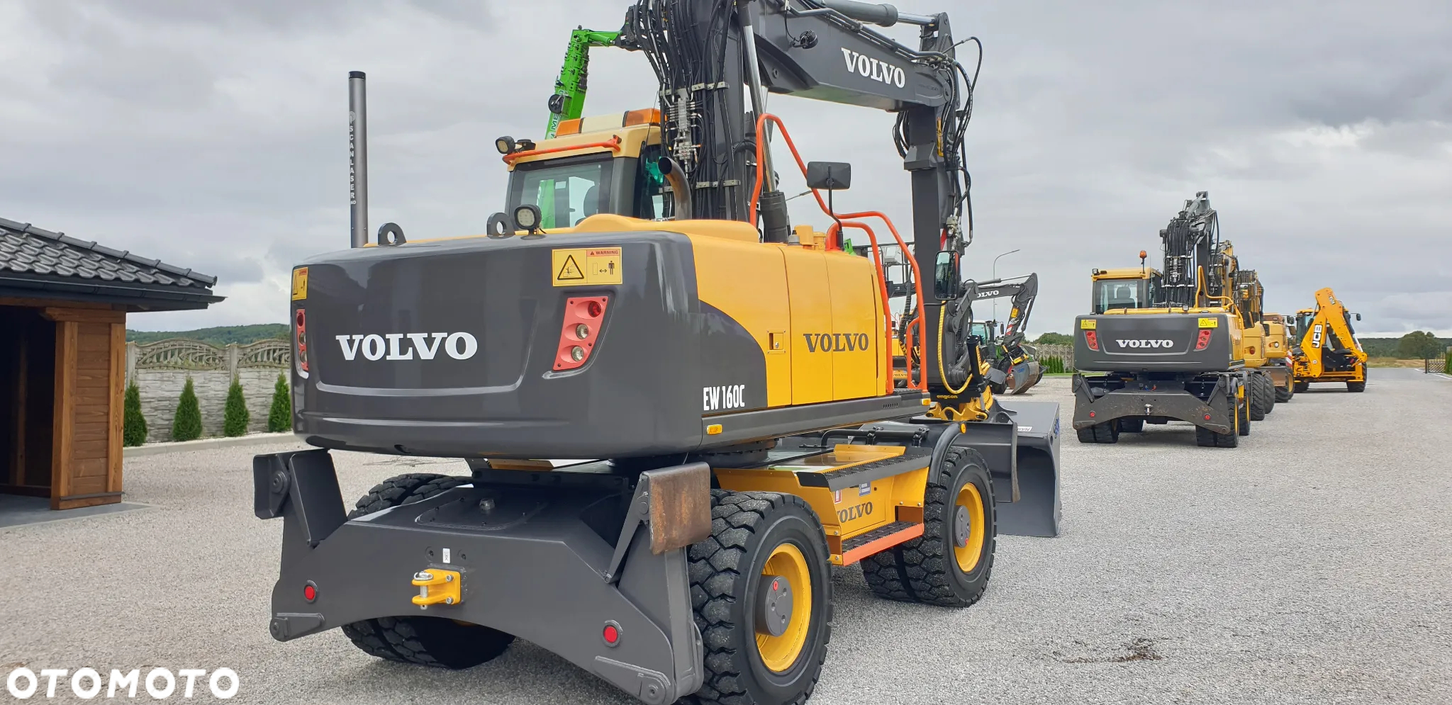 Volvo EW160C  sprowadzona ROTOTILT serwisowana 2010rok - 5