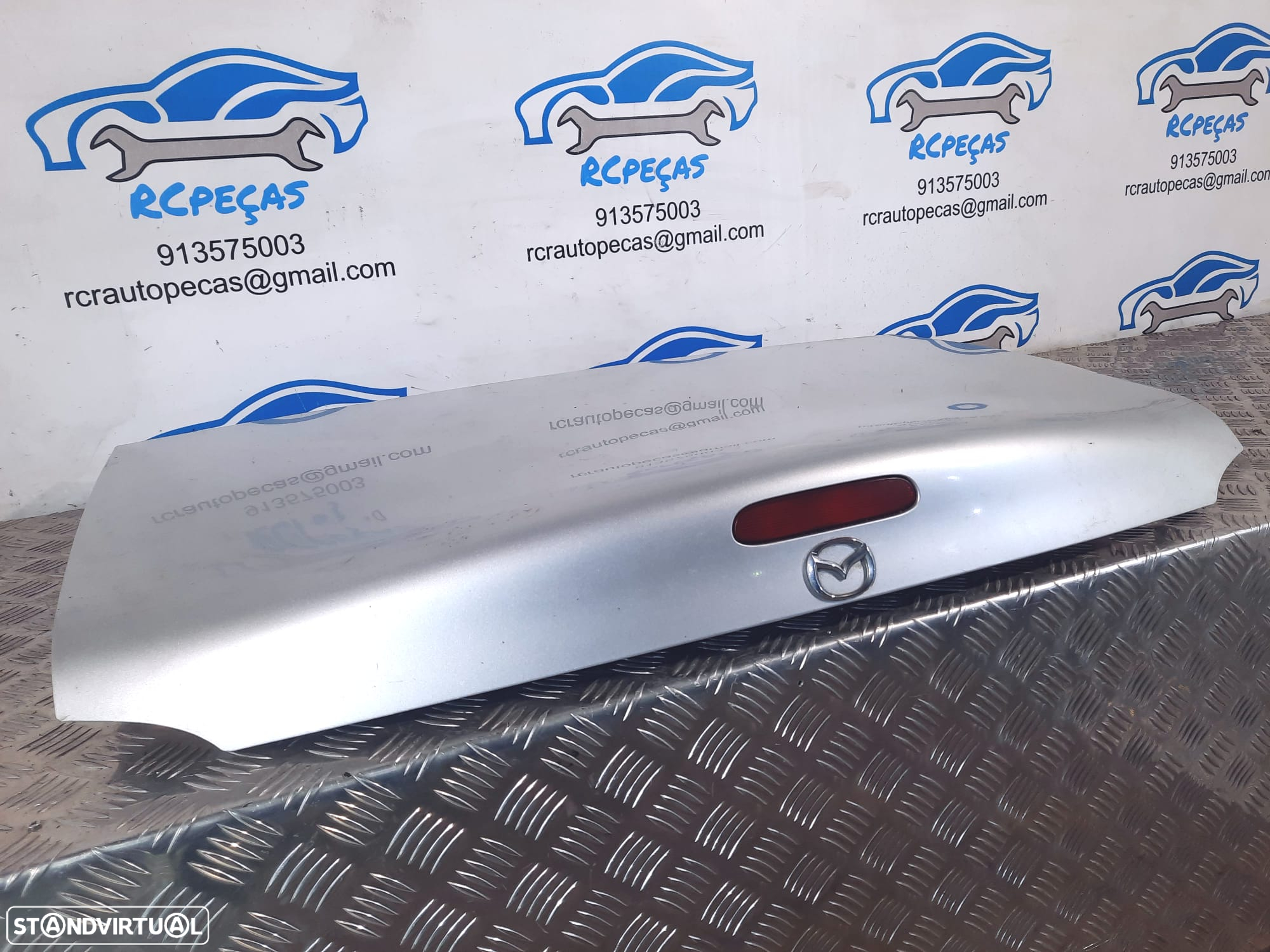 PORTA TAMPA MALA MAZDA MX5 MX-5 MX 5 II 2 MK2.5 MIATA NB FL NCY05261XG FECHO PUXADOR 3º STOP - 4