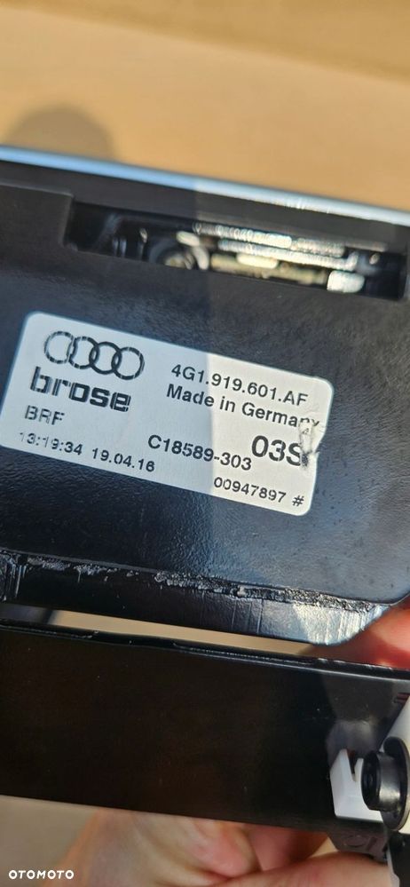 AUDI A6 S6 RS6 A7 S7 RS7 C7 4G WYŚWIETLACZ LCD MMI WINDA 4G1919601AF - 3