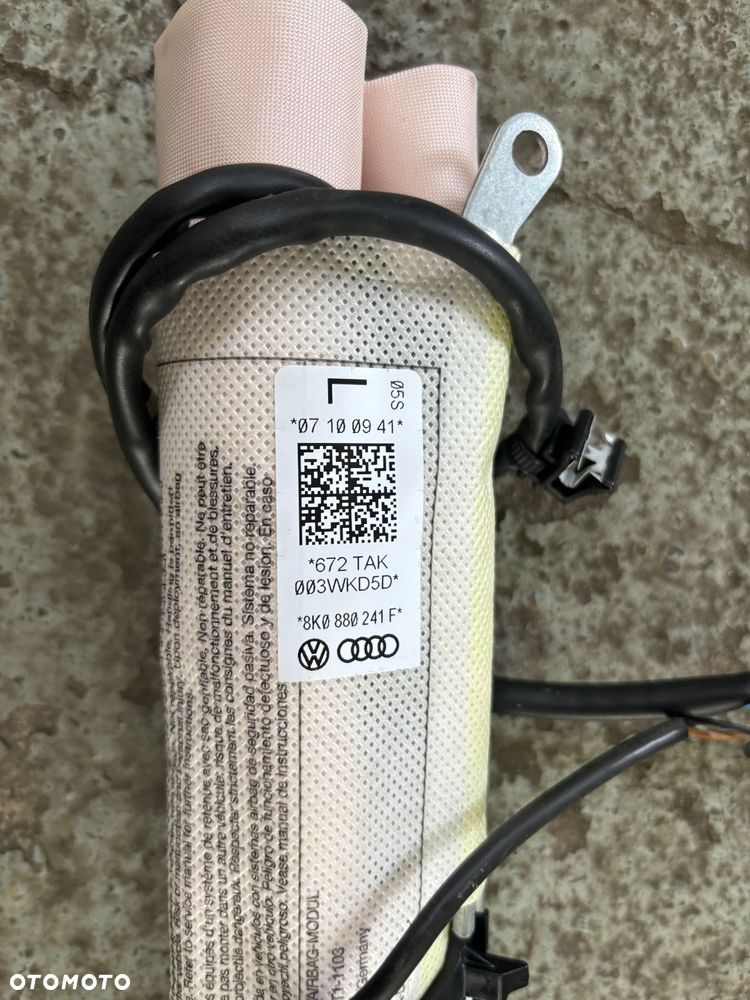 AUDI A4 B8 PODUSZKA POWIETRZNA LEWA 8K0880241F - 2