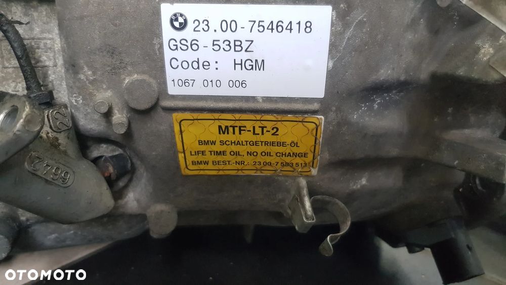 Skrzynia manualna bmw e60 e63 e64 v8 650i 550i n62 7546418 - 8