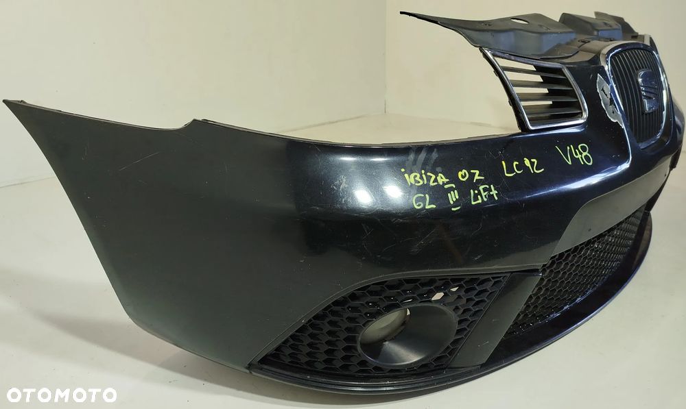 ZDERZAK PRZÓD SEAT IBIZA 6L III LIFT CORDOBA 05-08 LC9Z - 3