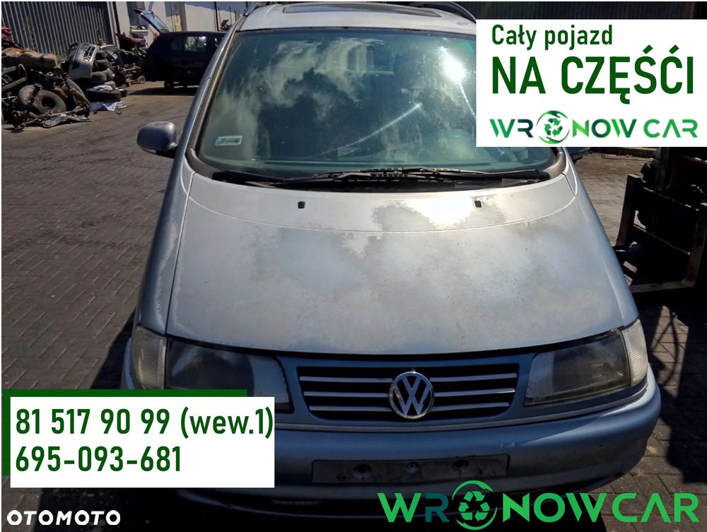 Volkswagen Sharan I (95-00r.) 1.9 TDI 110KM. Silnik AFN Skrzynia DJY lakier LD5P 2C – Blue Silver.Cały na części. GWARANCJA !!! - 1