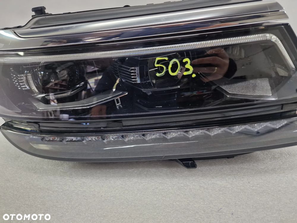 VW TIGUAN II 5NA / 5NB 15- ŁADNA PRAWA LAMPA PRZEDNIA PRZÓD FULL LED , NR 5NB941114A , NR AUKCJI LA503 - 5