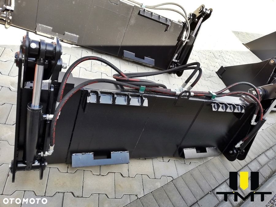 Łyżka hydrauliczna 3w1 Skid Steer 1850mm JCB CAT Bobcat Case skidsteer szczęka krokodyl - 4